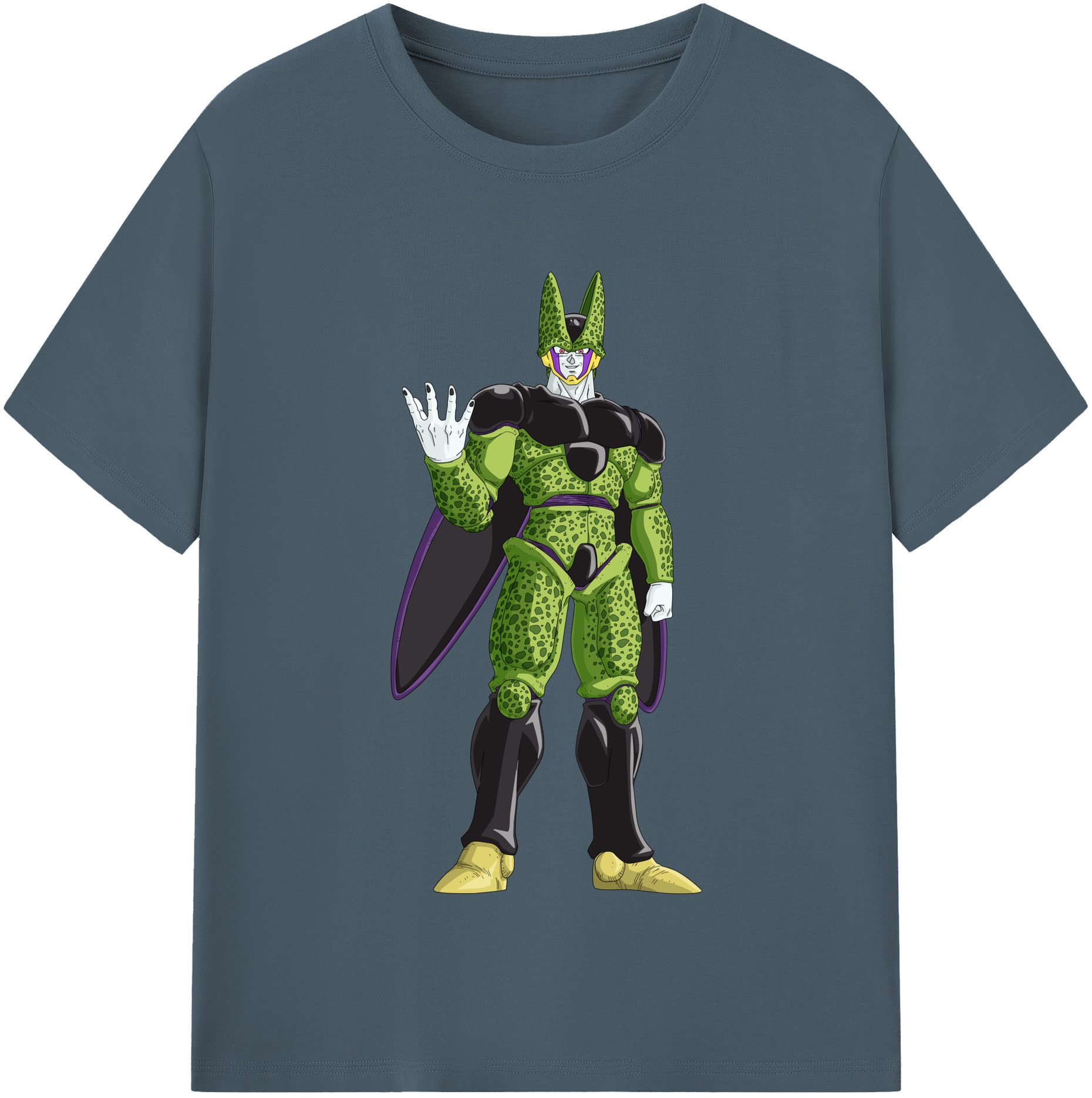 （画像用） ドラゴンボール セル DRAGON BALL Cell 綿100％半袖Tシャツ（フロントプリント）